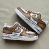 Cartoon Style Custom Air Force 1 Sneakers: Hand-Painted Comic Pop Art - Image 3