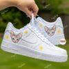 Personalized Cat Air Force 1 Sneakers: Custom Hand-Painted Pet AF1 Shoes - Image 9