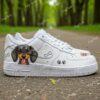 Personalized Dog Portrait Air Force 1 Sneakers: Custom Hand-Painted Pet AF1 Shoes - Image 5