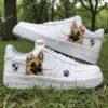 Personalized Dog Portrait Air Force 1 Sneakers: Custom Hand-Painted Pet AF1 Shoes - Image 7