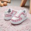Custom Hand-Painted Daisy Air Force 1 Sneakers - Toddler & Kids - Image 4
