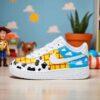 Custom Air Force 1 Toy Story Shoes, Kids Hand-Drawn Cartoon Sneakers