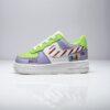 Custom Buzz Lightyear Air Force 1 for Kids, Hand-Painted Toddler Sneakers, Personalized Cartoon Shoes, - Image 3