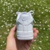 Custom Bling Rhinestone Air Force 1s: Hand-Embellished Baby Sneakers - Image 3