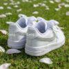 Custom Bling Rhinestone Air Force 1s: Hand-Embellished Baby Sneakers - Image 4