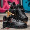Custom Drip Splatter Air Force 1s: Hand-Painted Graffiti Sneakers - Image 2