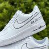 Personalized Groom Air Force 1 Sneakers: Custom Wedding Shoes, Hand-Painted AF1 Shoes - Image 2