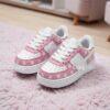 Custom Hand-Painted Daisy Air Force 1 Sneakers - Toddler & Kids