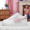 Custom Pearl Air Force 1 Sneakers: Hand-Embellished Toddler Shoes - Image 2