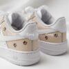 Hand-Painted Dog Paw Print Air Force 1 Sneakers: Custom Pet Lover Gift - Image 2