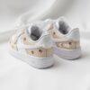 Hand-Painted Dog Paw Print Air Force 1 Sneakers: Custom Pet Lover Gift - Image 3