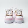 Hand-Painted Leopard Print Air Force 1 Sneakers, Pink AF1 - Image 3