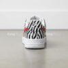 Custom Leopard & Zebra Air Force 1s: Hand-Painted Animal Print Sneakers - Image 4