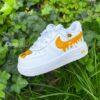 Custom Hand-Painted Disney Air Force 1s, Tigger & Honey Bee Sneakers, Personalized Gift - Image 3