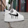 Custom Drip Air Force 1, Hand-Painted AF1 Sneakers - Image 2