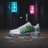 Hand-Painted Graffiti Air Force 1: Custom "Six Seven" Streetwear Sneakers, Personalized AF1 Shoes - Image 3