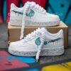 Custom Drip Splatter Air Force 1s: Hand-Painted Graffiti Sneakers