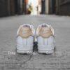 Lavender Edge Custom AF1, Hand Painted Pastel Sneakers, Minimal Purple Outline Shoes for Her - Image 8