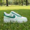 Hand Painted Lavender Air Force 1 Sneakers - Custom Two Tone AF1 - Image 6