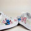 Hand-Painted Stitch & Butterfly Air Force 1 Sneakers: Custom Cartoon Shoes - Image 4