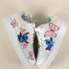 Hand-Painted Stitch & Butterfly Air Force 1 Sneakers: Custom Cartoon Shoes - Image 5
