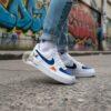 Hand Painted F1 Racing Shoes: Custom AF1 Team Sneakers - Image 10