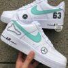 Hand Painted F1 Team AF1 Racing Trainers: Custom Driver & Track - Image 3