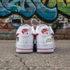 Hand Painted F1 Racing AF1 Sneakers: Custom Team Livery - Image 7