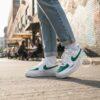Hand Painted F1 Team Air Force 1 Sneakers: Teal Racing Green, Custom Driver & Track - Image 8