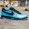 Custom Hand-Painted Drip Air Force 1 Sneakers, Personalized Streetwear