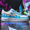 Custom Hand-Painted Air Force 1 Ice Cream Sneakers - Image 2