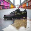 Hand Painted Custom Air Force 1 Sneakers, Neon Stitch AF1, Personalized Gift - Image 3