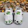Hand-Painted Neon Green Drip AF1 Sneakers: Custom Streetwear Art - Image 7
