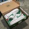 Personalized Baseball Air Force 1 Sneakers: Hand-Painted Custom Number - Image 5