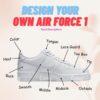 Custom Pearl Air Force 1 Sneakers: Hand-Embellished Toddler Shoes - Image 5
