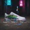 Hand-Painted Graffiti Air Force 1: Custom "Six Seven" Streetwear Sneakers, Personalized AF1 Shoes - Image 5