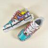 Hand-Painted Air Force 1 Comic Drip Sneakers: Custom Pop Art Shoes - Image 6