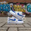 Hand Painted F1 Racing Air Force 1 Trainers: Custom Team Design - Image 2