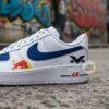 Hand Painted F1 Racing Shoes: Custom AF1 Team Sneakers - Image 6