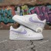 Hand Painted Kpop Air Force 1, Anime Hunter Character Shoes - Image 4
