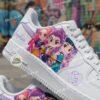 Hand Painted Kpop Air Force 1, Anime Hunter Character Shoes - Image 2