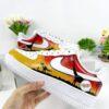 Hand Painted Jurassic Park AF1 Sneakers: Custom Air Force 1 - Image 2
