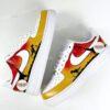 Hand Painted Jurassic Park AF1 Sneakers: Custom Air Force 1 - Image 7