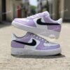 Hand Painted Custom AF1 Color Block Sneakers, Personalized Gift - Image 6