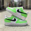 Hand Painted Custom AF1 Color Block Sneakers, Personalized Gift - Image 3