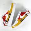Hand Painted Jurassic Park AF1 Sneakers: Custom Air Force 1 - Image 5