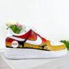 Hand Painted Jurassic Park AF1 Sneakers: Custom Air Force 1 - Image 8