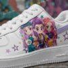 Hand Painted Kpop Demon Hunters AF1, Anime Fantasy Shoes - Image 4
