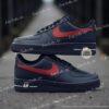 Hand Painted Air Force 1 Black Drip Swoosh Shoes: Custom Minimal & Dripping Variants Shoes - Image 4