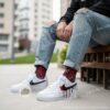 Custom Hand-Painted Drip Air Force 1 Sneakers, Streetwear AF1 - Image 4